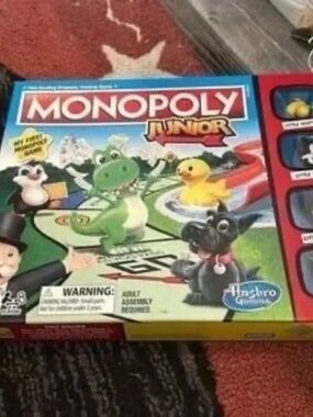 Monopoly juniors board game
